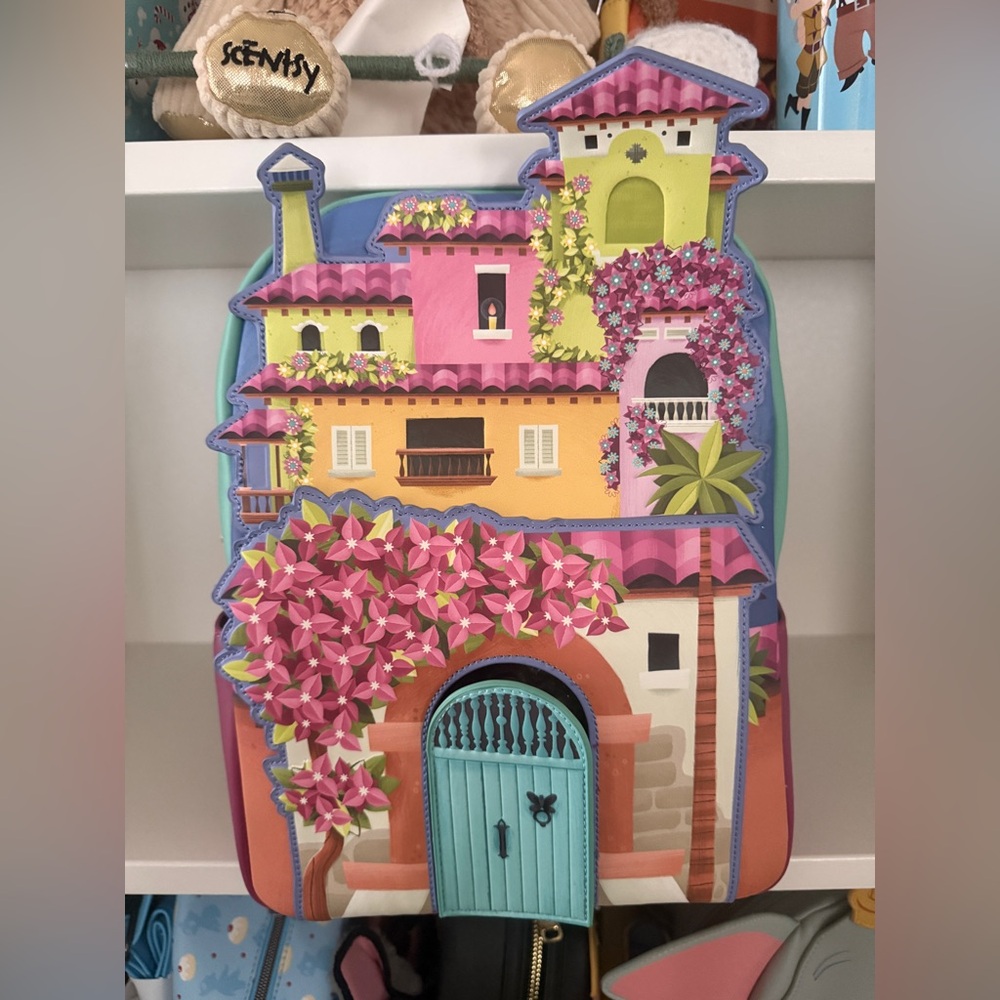 NEW Loungefly Disney Encanto Casita Mini Backpack w/ Mirabel Funko Pop RARE! 🌸🏡